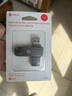 华硕（ASUS）a豆128GB USB3.2Gen 1金属旋转U盘时尚耐用陨石灰 商务必备学习办公投标电脑通用U300系列 实拍图