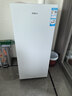 海尔（Haier）山茶花138L立式冰柜小型家用小冰柜风冷无霜一级节能大容量深冷冷柜小冰箱BD-138WGH90WF换新补贴 实拍图
