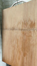 双枪整竹切菜板砧板  加大加厚案板擀面板家用粘板占板40*28*1.8cm 实拍图