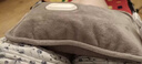 彩虹热水袋暖手宝充电暖宝宝暖水袋注水暖手袋热敷暖肚子暖脚 灰色 实拍图