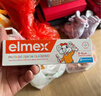 ELMEX艾美适宝宝儿童牙膏0-3-6岁婴儿奥拉氟防蛀含氟固齿牙龈护理50ml 实拍图