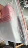 登比自封袋12号加厚透明食品袋防水封口袋密封袋收纳袋大号包装样品袋 实拍图