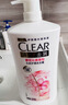 清扬女士去屑洗发水 樱花沁爽1.2kg烟酰胺净屑止痒留香洗头膏热门商品 实拍图
