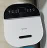 美的（Midea）泡脚桶足浴盆电动泡脚盆高深桶加热全自动按摩洗脚智能恒温家用过膝盖小腿生日礼物送父母长辈父亲 【电动旗舰款】漏保插头+太极按摩+4大模式+涌泉 实拍图