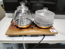 金灶（KAMJOVE）底部全自动上水电热水壶 茶台烧水壶烧水保温一体机全自动恒温 H9 香槟金【20x37cm】 1个 实拍图