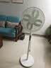 美的（Midea）【幸运草安睡1S】一级能效直流变频声控电风扇家用遥控卧室静音落地扇台式桌面抗菌大风力转页扇 实拍图