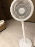 美的（Midea）【暴风循环】空气循环扇大风量摇头电风扇家用台式落地扇轻音卧室节能小风扇柔风轻羽扇 FGA24TQ 实拍图