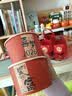 优奥一次性碗500ml*25只高档本色纸碗红色乔迁结婚喜庆高档餐具用品 实拍图