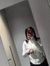 蕉下（beneunder）防晒衣女防紫外线外套短款辣妹立领修身AL819椰米白L 实拍图