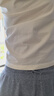 真维斯（Jeanswest）纯棉内搭打底衫女夏季宽松高级感上衣服慵懒风休闲圆领短袖t恤女 实拍图