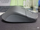 罗技（Logitech）大师系列 MX Master 4 高性能无线蓝牙鼠标  办公鼠标 静音鼠标  升级款 石墨黑 带无线接收器 实拍图