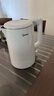 美的（Midea）电热水壶家用烧水壶泡茶0涂层食品级304不锈钢自动断电双层防烫全钢无缝1.5L大容量 MK-HJ1566 实拍图