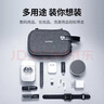 绿联旅行数码收纳包 移动硬盘盒保护包耳机数据线充电器充电宝多功能便携整理硬壳防水抗震 50903 实拍图