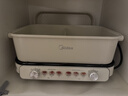 美的（Midea）[升级款]电火锅鸳鸯锅烤肉锅火锅0氟涂层超薄速沸电火锅多功能锅料理锅分体6.5L多用途锅DLS3322R2 实拍图
