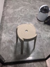 九千谷椅子出租房不占空间轻奢高级塑料凳子简易客厅家用小型餐桌凳4215 实拍图