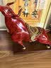 大明铜匠铜牛摆件牛气冲天金钱牛办公室桌面家居客厅招财乔迁开业礼品礼物 实拍图