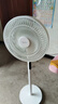 美的（Midea）【幸运草安睡1S】一级能效直流变频声控电风扇家用遥控卧室静音落地扇台式桌面抗菌大风力转页扇 实拍图