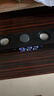 索爱（soaiy）电脑音响SH18蓝牙长条SoundBar桌面电脑游戏音箱 时钟炫彩灯光电竞音响 时钟版黑 实拍图