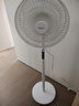 美的（Midea）【幸运草安睡1S】一级能效直流变频声控电风扇家用遥控卧室静音落地扇台式桌面抗菌大风力转页扇 实拍图