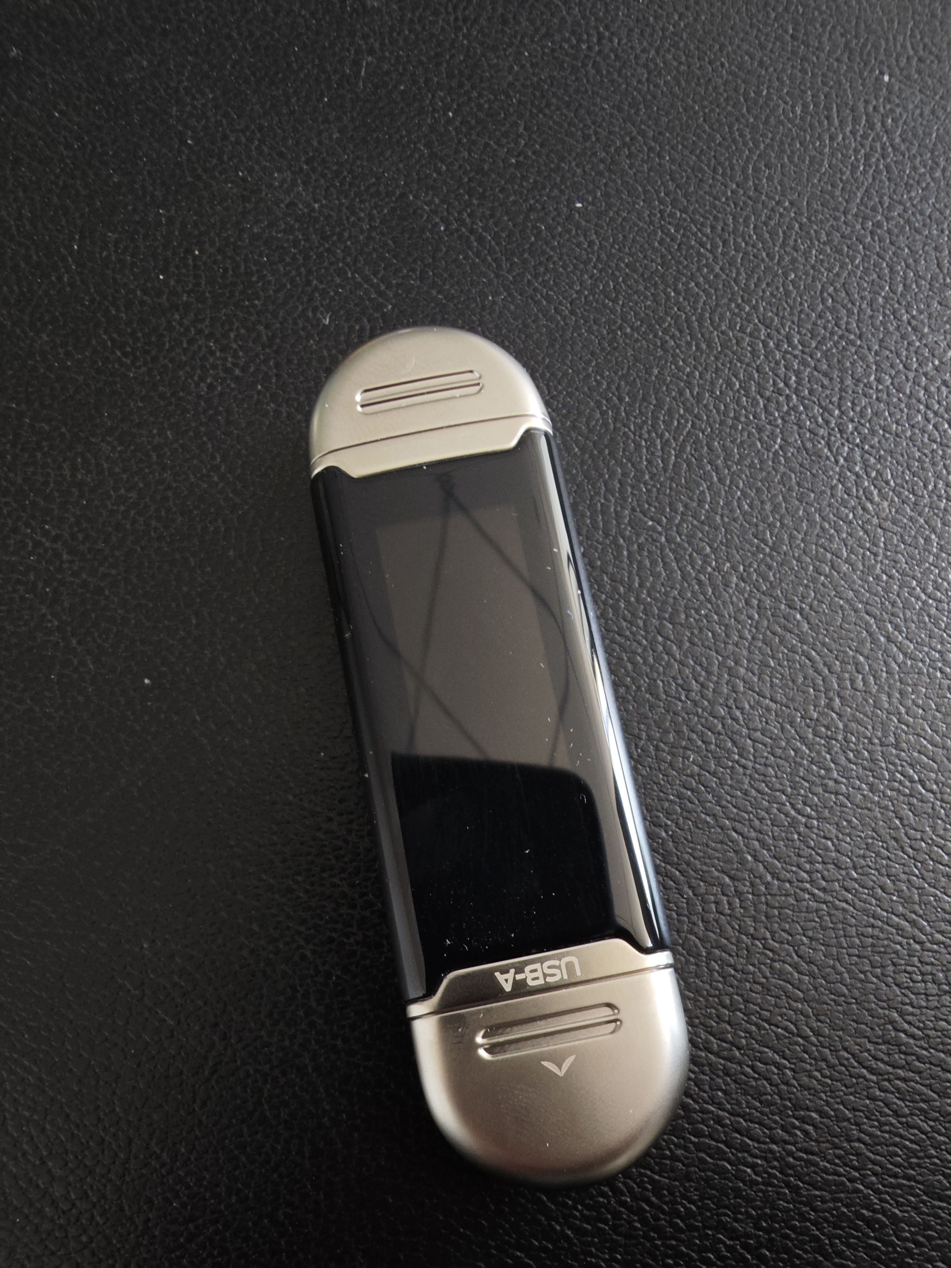 移速（MOVE SPEED）128GB 固态U盘Type-C/USB3.2双接口手机u盘千兆读写速度电脑两用优盘带屏显示实时容量 显眼包SU10 实拍图