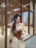 CinvaiKrose官方店小c&k剑桥包包女包2026新款斜挎包女生日母亲节礼物送妈妈 米色Beige【送女友老婆女生礼物走心】 实拍图