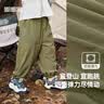 嘟嘟家宝宝裤子夏季儿童防蚊裤薄款男童工装裤女童童装衣服 卡其色 100 实拍图