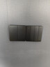 正泰(CHNT)开关插座墙壁面板家用86型面板四开单控开关NEW6C幻银灰 实拍图