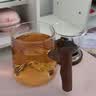 泥也茶杯泡茶杯茶水分离杯子玻璃茶杯观山办公室高档茶杯个人专用男士 实拍图