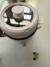 美的（Midea）电煮锅 泡面火锅宿舍小电锅 电蒸锅 多功能家用电热锅 2.6L蒸煮一体 小型2-3人用 配带蒸笼XZE2076 实拍图