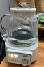美的（Midea）花漾0胶水全玻璃全自动养生壶 多功能煮茶壶 母婴烧水壶恒温电热水壶煮茶器花茶壶1.2L YS12B102 实拍图