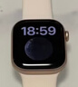 Apple/苹果WatchS11智能手表GPS款46毫米银色铝金属表壳雾紫色运动型表带S/M-联通补贴 实拍图