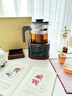 格丽思（GREENIS）煮茶壶纯钛养生壶 喷淋式煮茶器养生烧水壶保温一体全自动恒温泡茶壶 新款高档大气蒸茶煮茶壶 深空灰礼盒装（纯钛壶底-单直筒茶漏） 实拍图