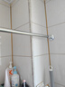 访客晾衣杆伸缩浴帘杆免打孔阳台窗帘杆支撑晒衣杆晾衣架 圆1.1~2米 实拍图
