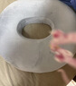 艾尔莎褥疮垫痔疮坐垫尾骨痛前列腺尾椎骨折医用防褥疮垫圈男女士久坐减压屁垫产妇侧切坐垫肛瘘术后神器 【水晶绒-男款灰】ZD-TQZD 高弹透气丨细腻海绵 实拍图