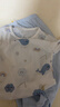 舒贝怡婴儿衣服内衣套装儿童男女童秋衣秋裤薄款春夏家居服睡衣蓝100 实拍图