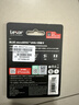 雷克沙（Lexar）256GB TF（MicroSD）存储卡 V30 A2 读160MB/s 游戏机平板行车监控录像内存卡 4K超清拍摄（BLUE） 实拍图