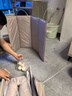 优乐博（ULOP）婴儿床可折叠可移动0-3岁宝宝床多功能婴儿床可升降婴儿拼接床 [蚊帐+置物袋+万向轮]一键折叠床标准款 婴儿用品实用新生儿见面礼物便携折叠婴儿床 实拍图