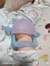 babycare婴儿牙胶手套式咬咬乐宝宝安抚牙胶硅胶玩具防吃手4月+ 恩特蓝 实拍图