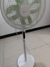 美的（Midea）【幸运草安睡1S】一级能效直流变频声控电风扇家用遥控卧室静音落地扇台式桌面抗菌大风力转页扇 实拍图