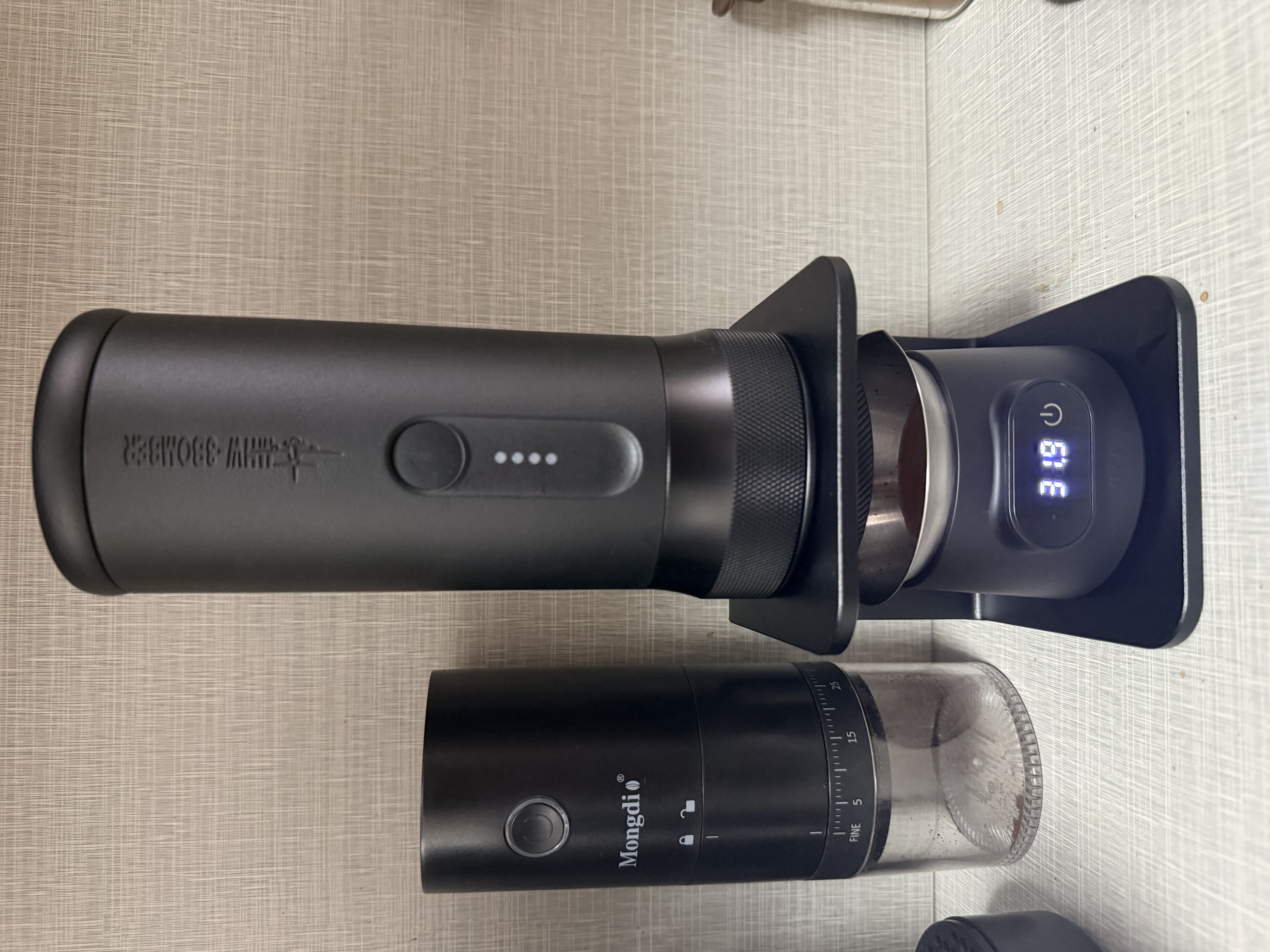 MHW-3BOMBER轰炸机[礼物]X-press意式便携式咖啡机浓缩自动萃取机器摩卡壶 X-press58便携式咖啡机+ESP咖啡秤 实拍图