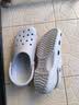 卡骆驰（CROCS）洞洞鞋经典款Clog檀健次同款男士夏季新款拖鞋透气凉鞋沙滩鞋女鞋 10001-1FT-大气灰 42-43 (270mm) M9W11 实拍图