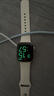 Apple/苹果 Watch S11 智能手表GPS+蜂窝款42毫米玫瑰金色铝金属表壳淡桃粉色运动型表带S/M MF984CH/B 实拍图