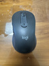 罗技（Logitech）M650L鼠标 无线蓝牙鼠标 办公静音鼠标 双模连接 企业采购 大手型适用 商用版 黑色 实拍图