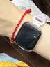 Apple/苹果 Watch S11 智能手表GPS款42毫米玫瑰金色铝金属表壳淡桃粉色运动型表带S/M MEUN4CH/B 实拍图