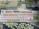 GANSS 3104TPro/3087TPro/3108TPro客制化机械键盘104键高斯三模RGB无线键盘蓝牙有线插拔办公游戏键盘 3104TPro白色【GASKET结构】三模RGB KTT晶粉轴（ 实拍图
