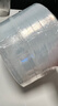 贝傅特 缠绕膜打包膜50cm*200m膜净重1.2kg/卷 单卷 pe拉伸膜工业包装膜保鲜膜搬家打包膜保护塑料薄膜 实拍图