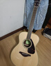 雅马哈（YAMAHA）FG830 原声款 实木单板 初学进阶民谣吉他41英寸吉它亮光原木色  实拍图