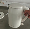 美的（Midea）电热水壶烧水壶1.7L304不锈钢0涂层双层隔热自动断电1500W养生冲奶泡茶 MK-SH17M130 实拍图