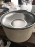 【带饭必备】饭盒带盖上班族密封饭盒不锈钢学生便当盒餐盒保鲜盒 乳白色2层 实拍图