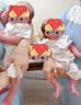 婴儿连体衣夏季短袖薄款纯棉无骨哈衣初生新生儿宝宝和尚爬 吉祥福鹿 52cm 实拍图